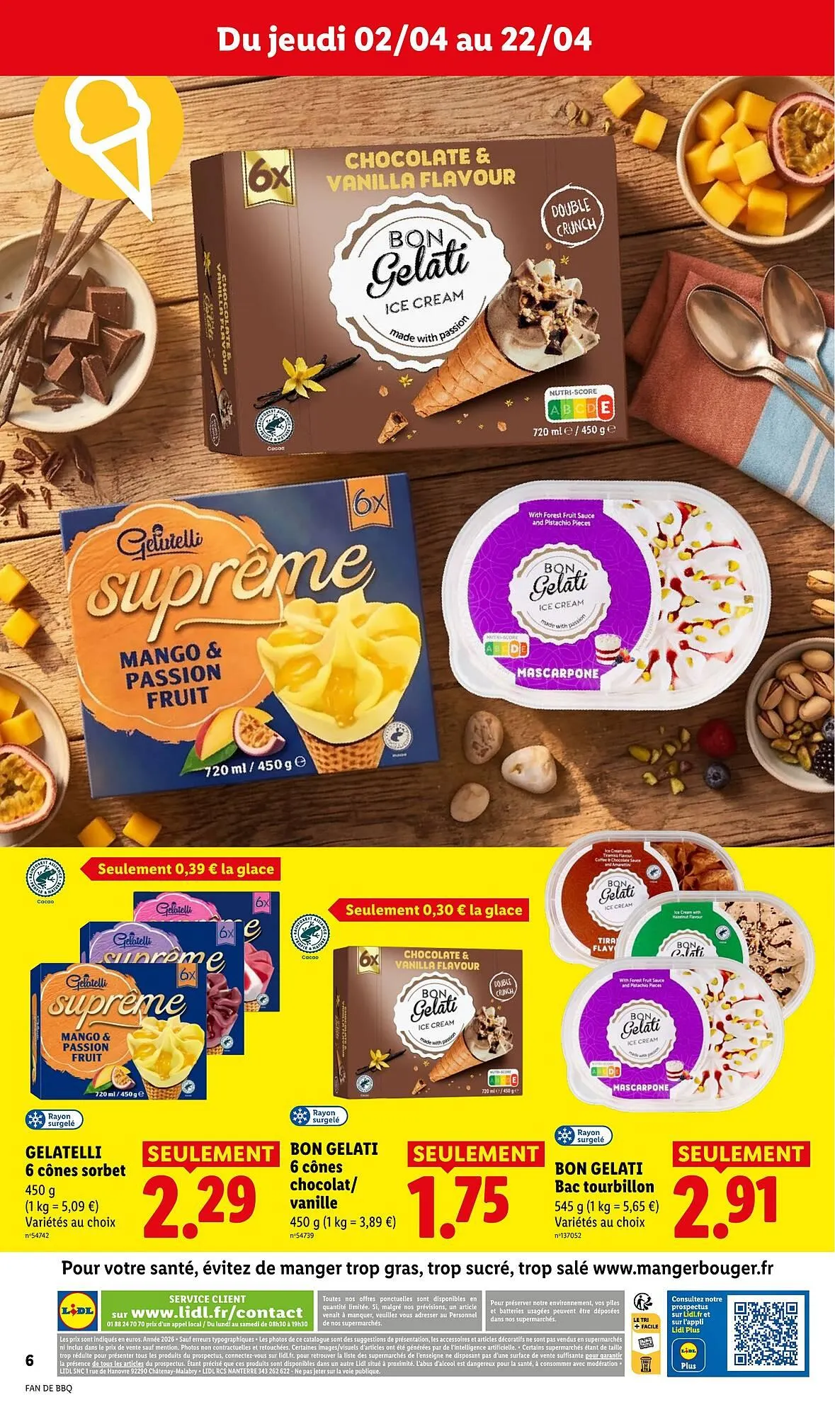 Catalogue Lidl du 2 avril au 22 avril 2026 - Catalogue page 6