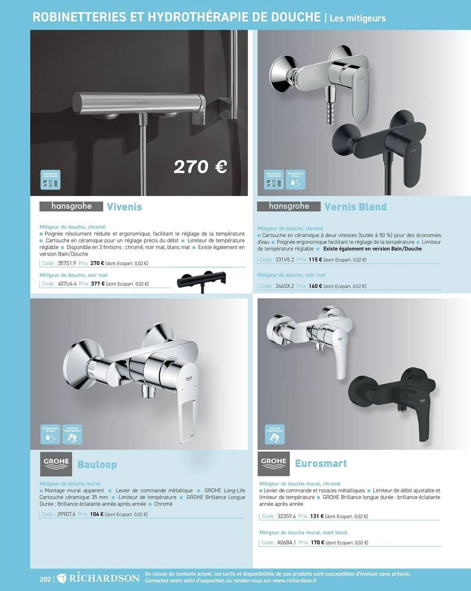 Catalogue Richardson du 11 avril au 31 décembre 2025 - Catalogue page 204