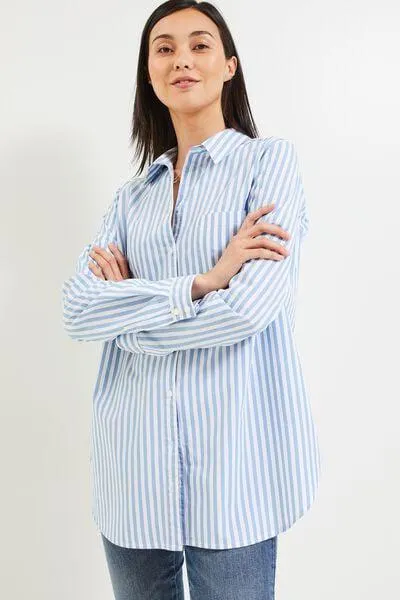 Chemise rayée femme