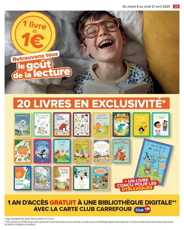 JOYEUSES PÂQUES & MEILLEURS PRIX du 8 avril au 21 avril 2025 - Catalogue page 31