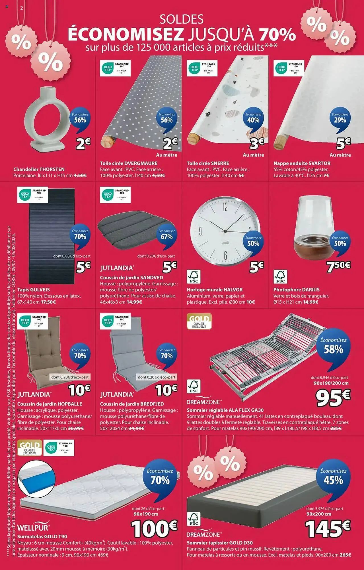 Catalogue JYSK du 24 juin au 22 juillet 2025 - Catalogue page 3