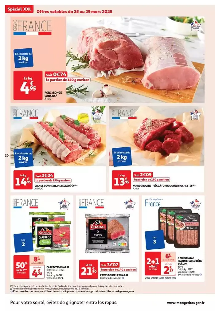 Les 25 jours Waaoh, spécial XXL  du 25 mars au 6 avril 2025 - Catalogue page 30