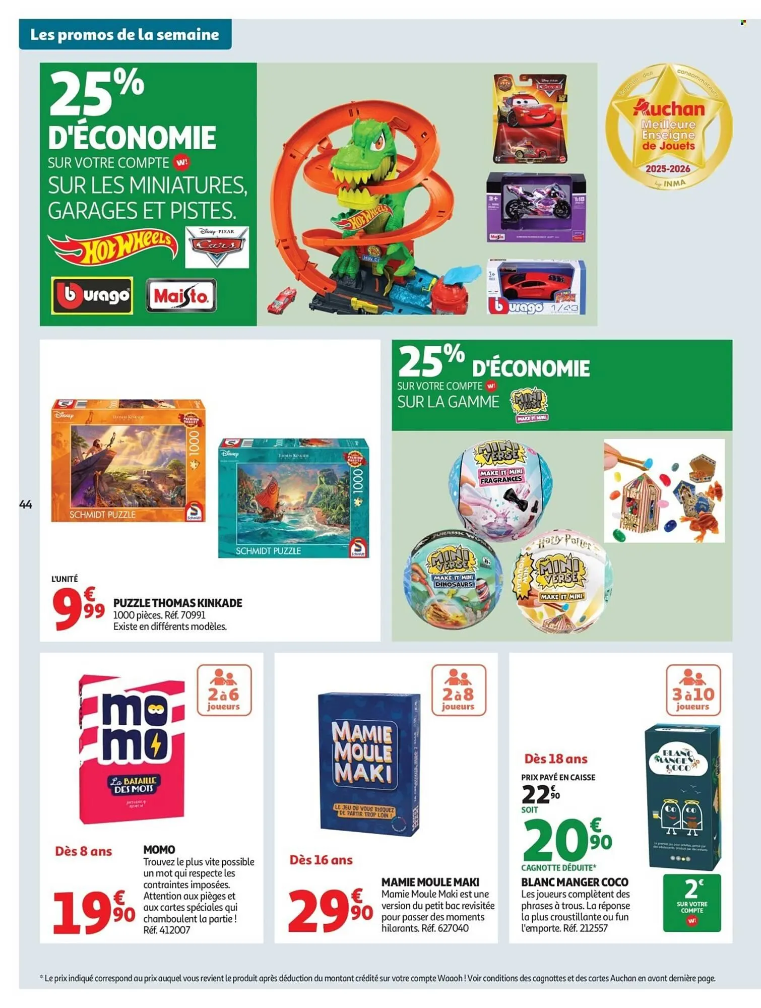 Catalogue Auchan du 26 décembre au 4 janvier 2026 - Catalogue page 44