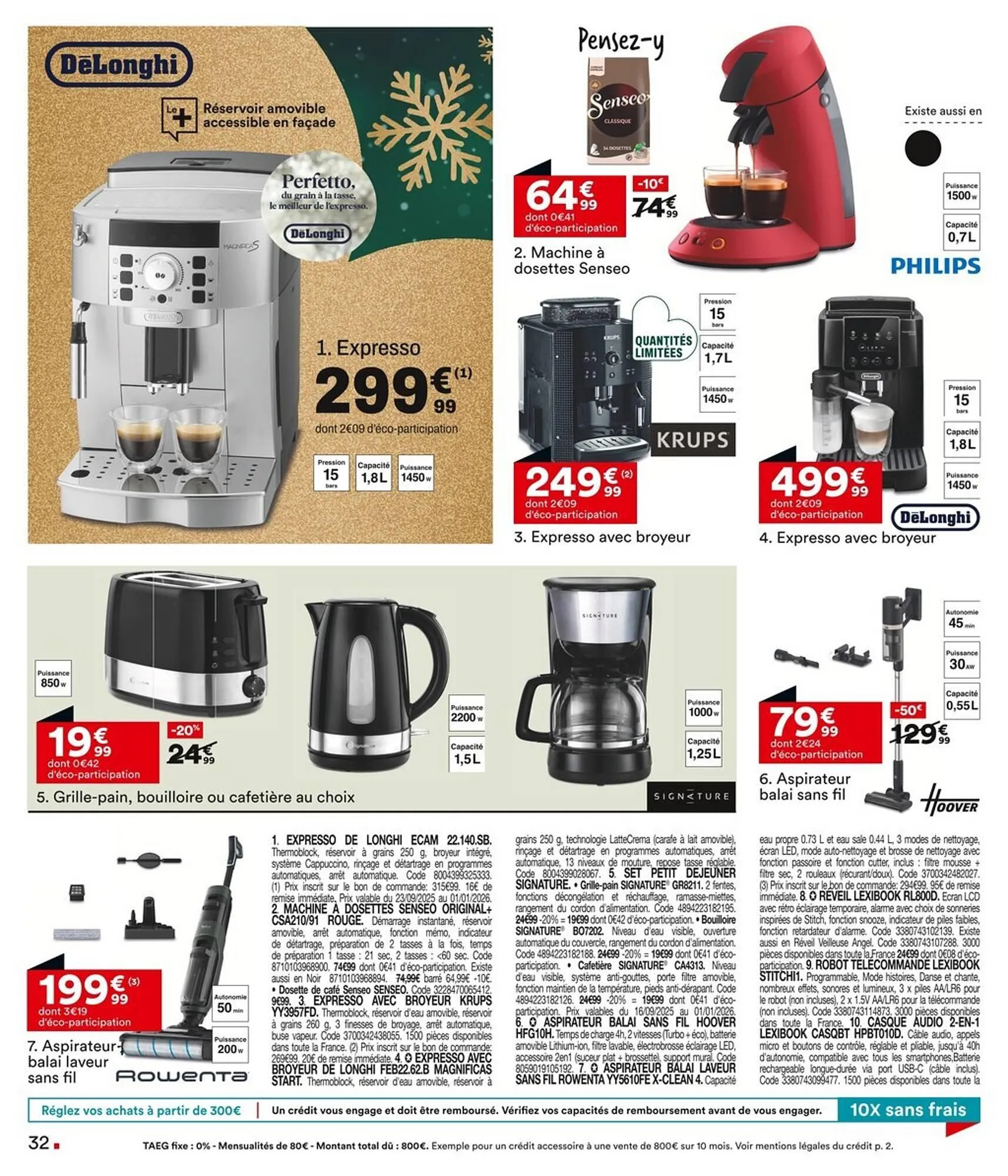 Catalogue BUT du 28 octobre au 1 janvier 2026 - Catalogue page 32