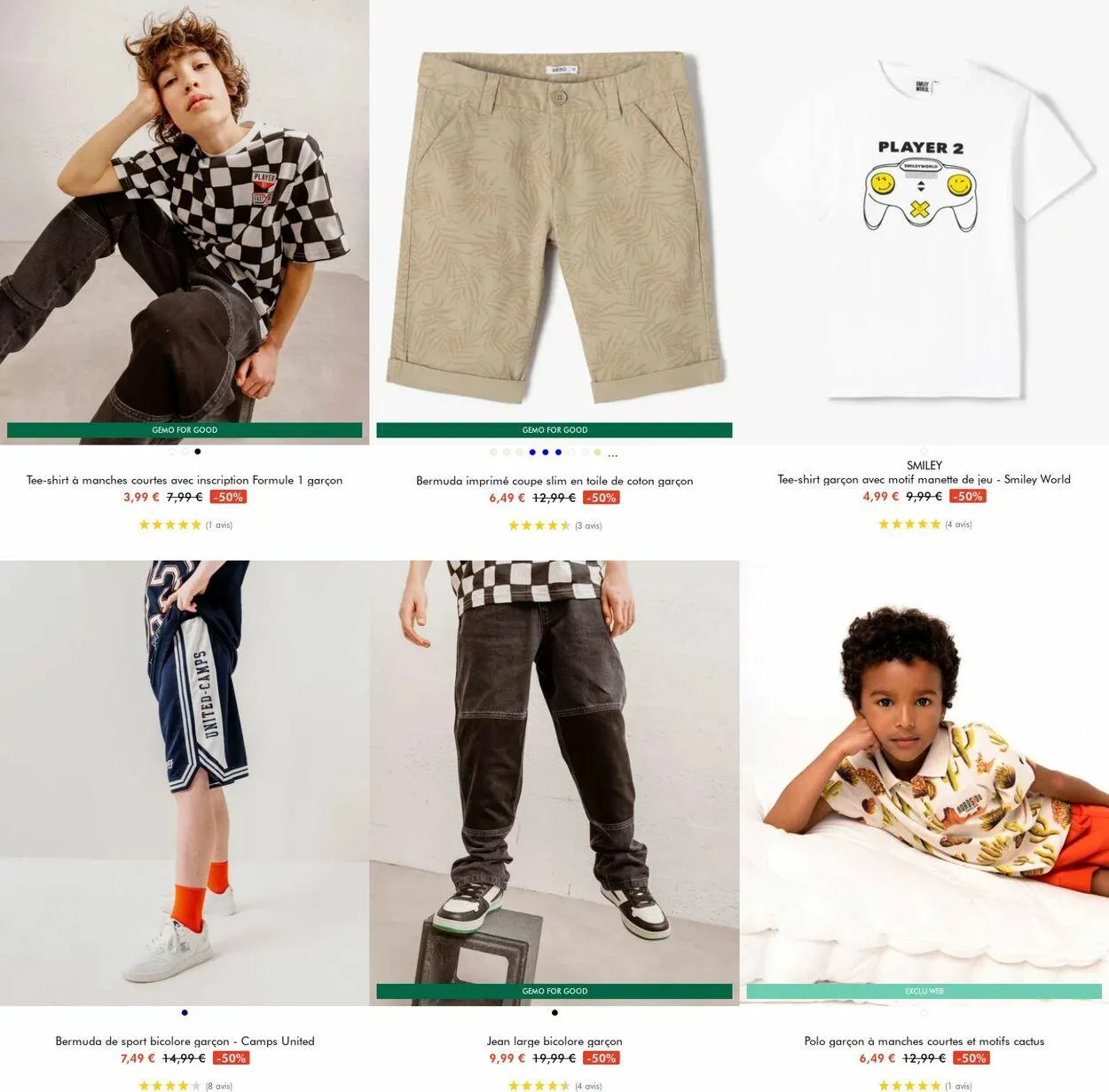 Gémo Catalogue actuel du 24 juillet au 6 août 2024 - Catalogue page 20
