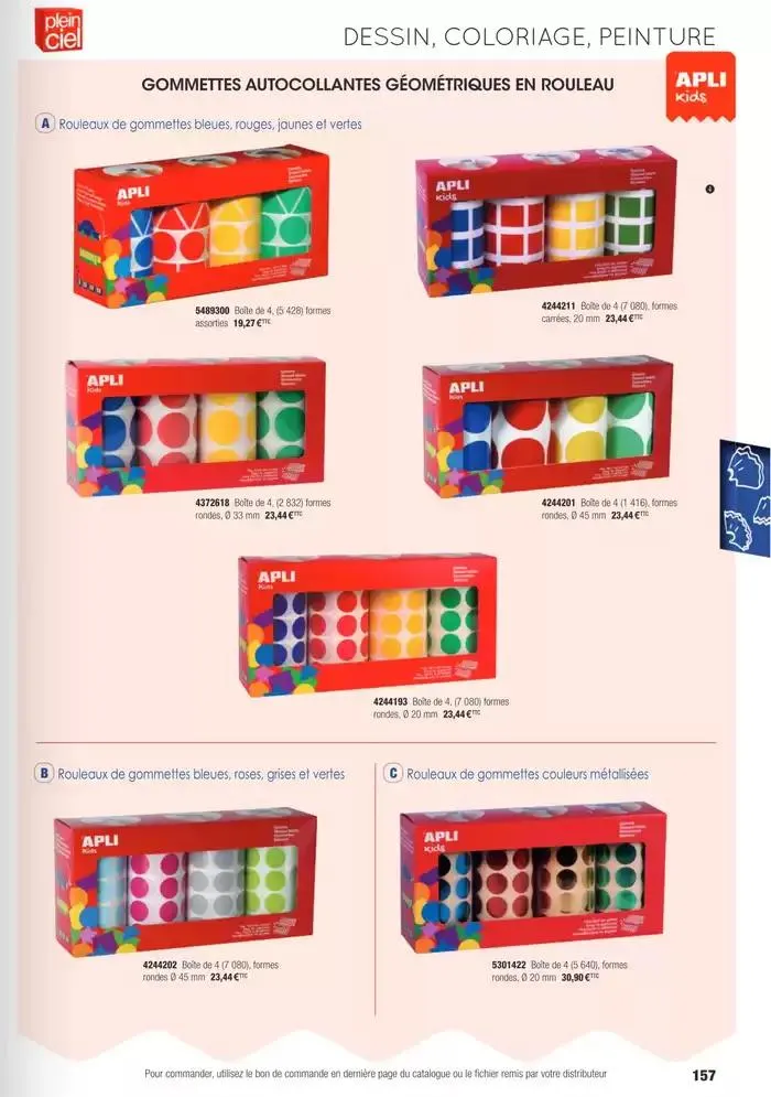 Écoles et loisirs 2025 du 1 janvier au 31 décembre 2025 - Catalogue page 157