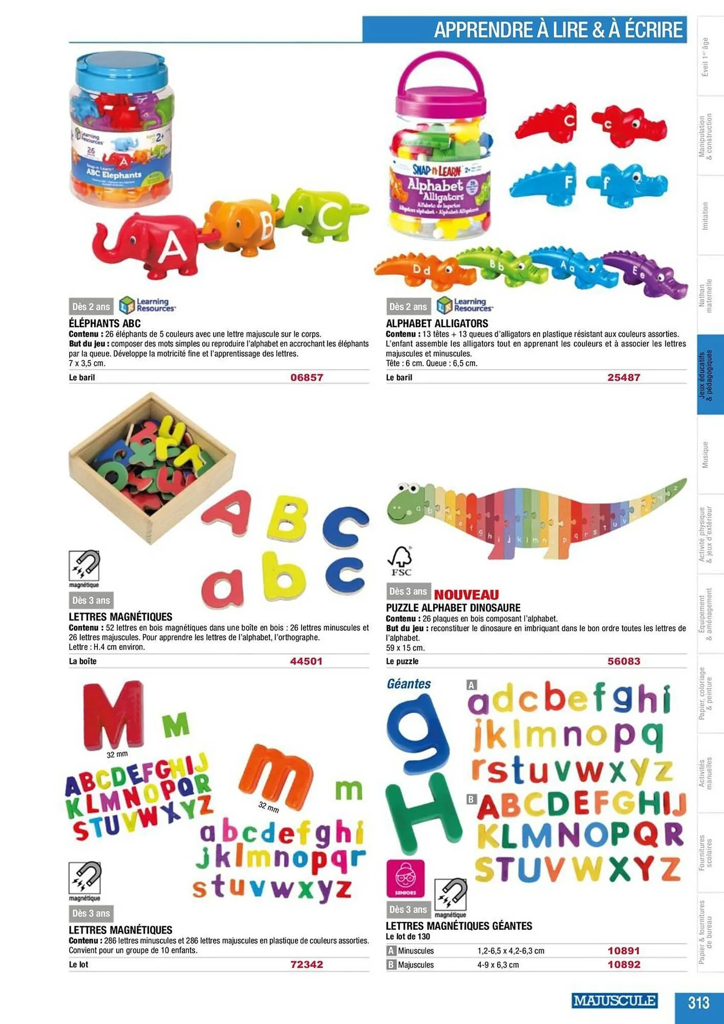 Catalogue Majuscule du 5 mars au 31 décembre 2025 - Catalogue page 337
