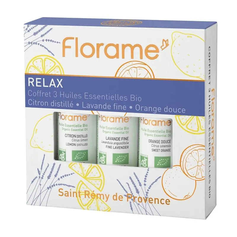 Coffret d'Huiles Essentielles Bio Relax