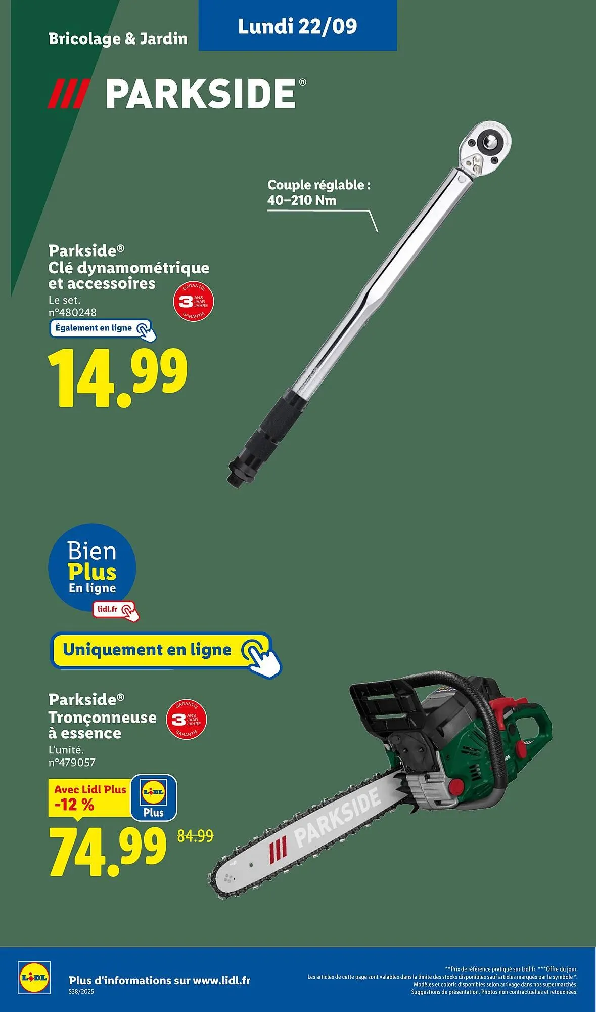 Catalogue Lidl du 18 septembre au 24 septembre 2025 - Catalogue page 66