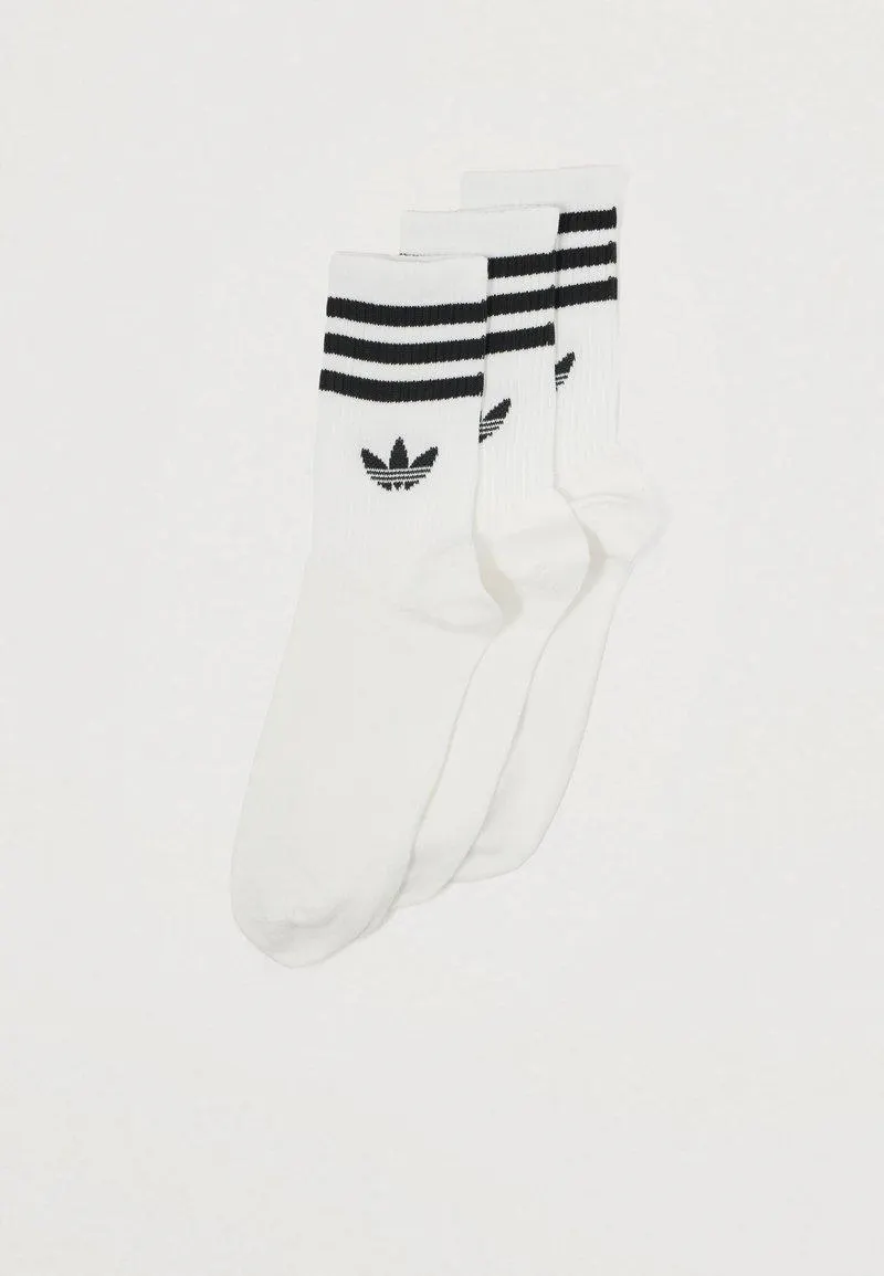 CREW 3 PACK UNISEX - Chaussettes - white