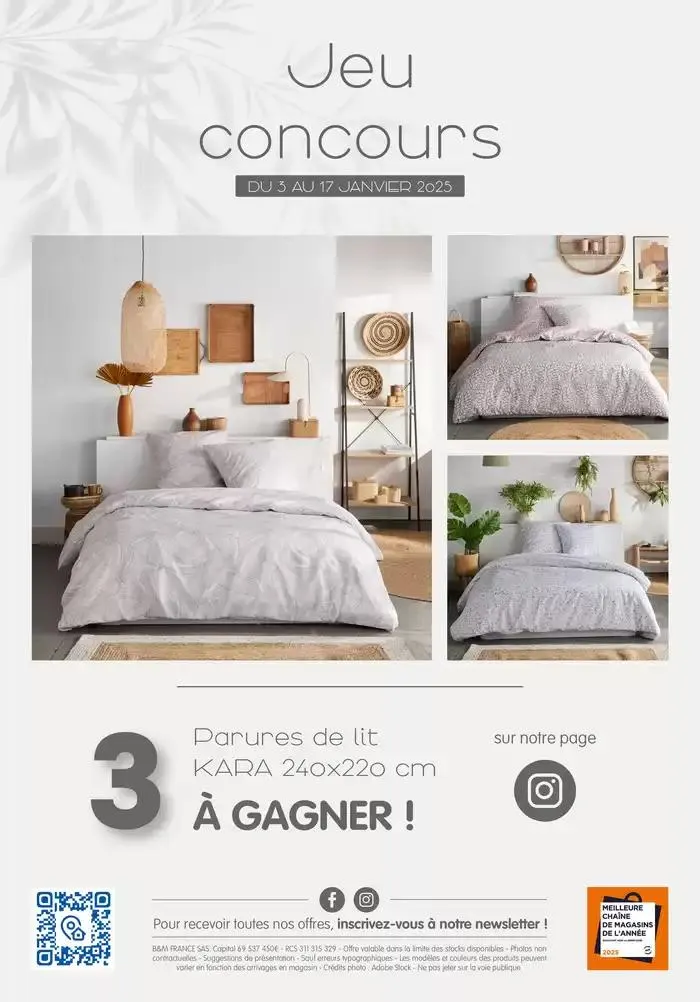 Mois du Blanc du 3 janvier au 28 janvier 2025 - Catalogue page 26