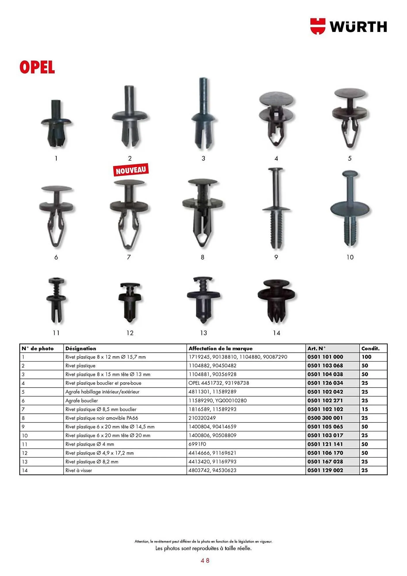 Würth Catalogue du 21 janvier au 31 décembre 2025 - Catalogue page 40