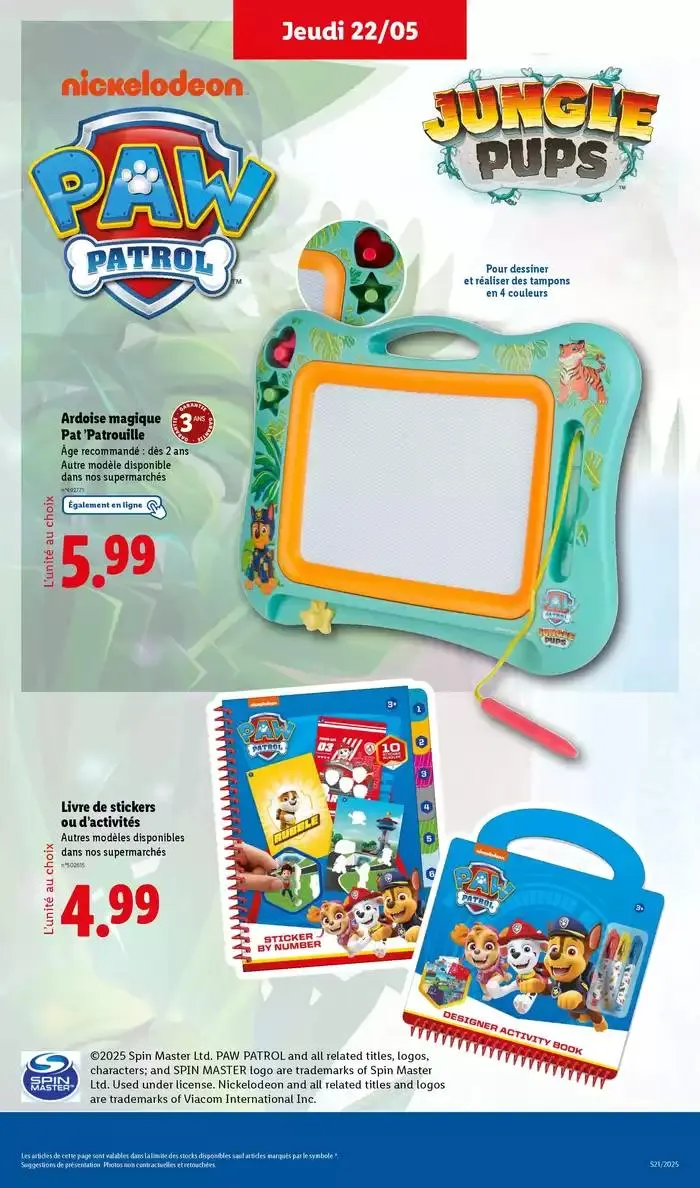 Moustiquaires, bien-être, sport, jeux pour enfant… Profitez des ventes Lidl ! du 22 mai au 26 mai 2025 - Catalogue page 15