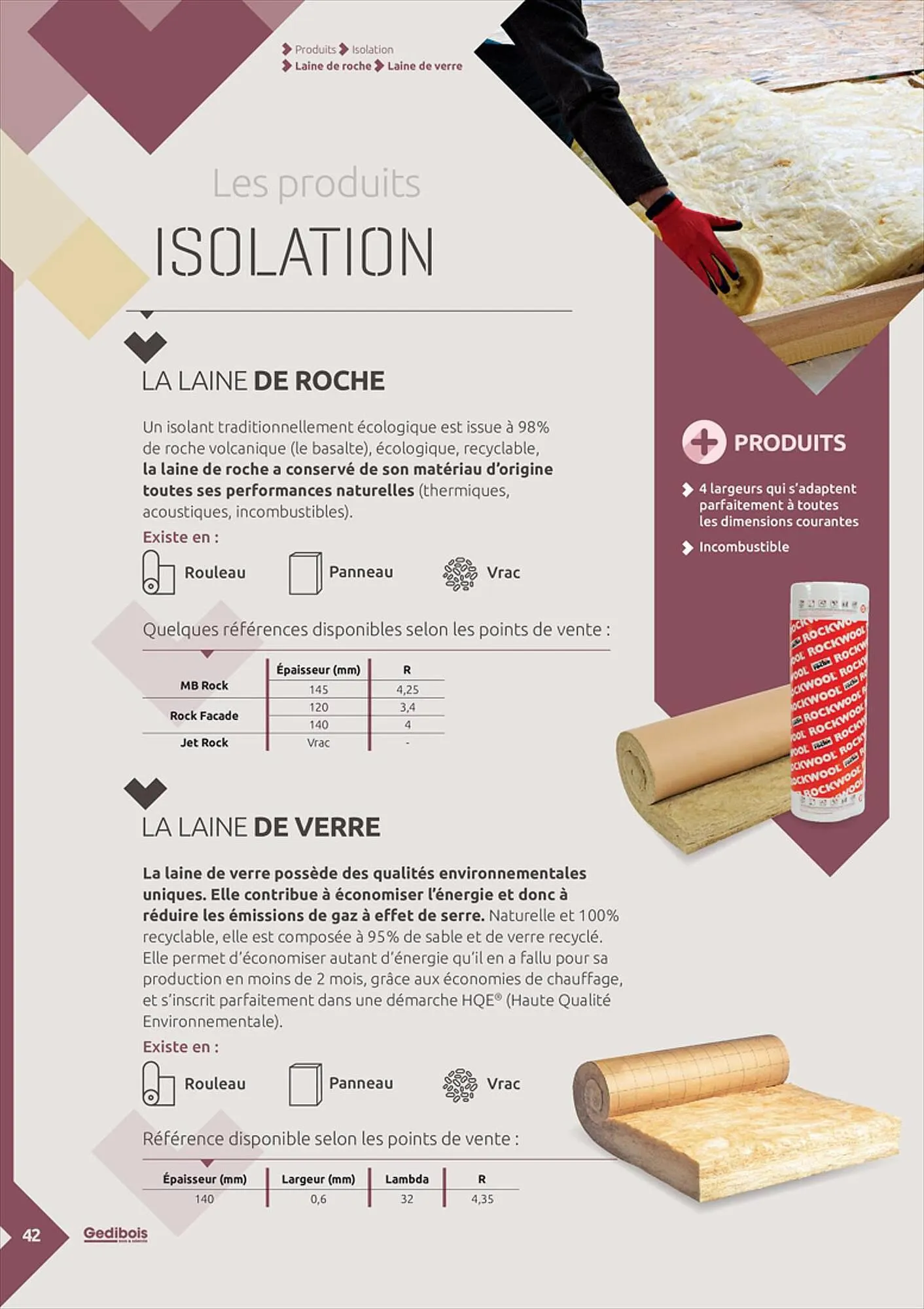 Catalogue Gédibois du 12 juin au 31 juillet 2023 - Catalogue page 42