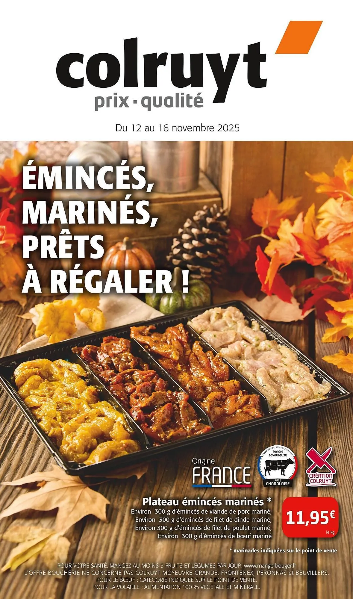 Catalogue Colruyt du 12 novembre au 16 novembre 2025 - Catalogue page 1