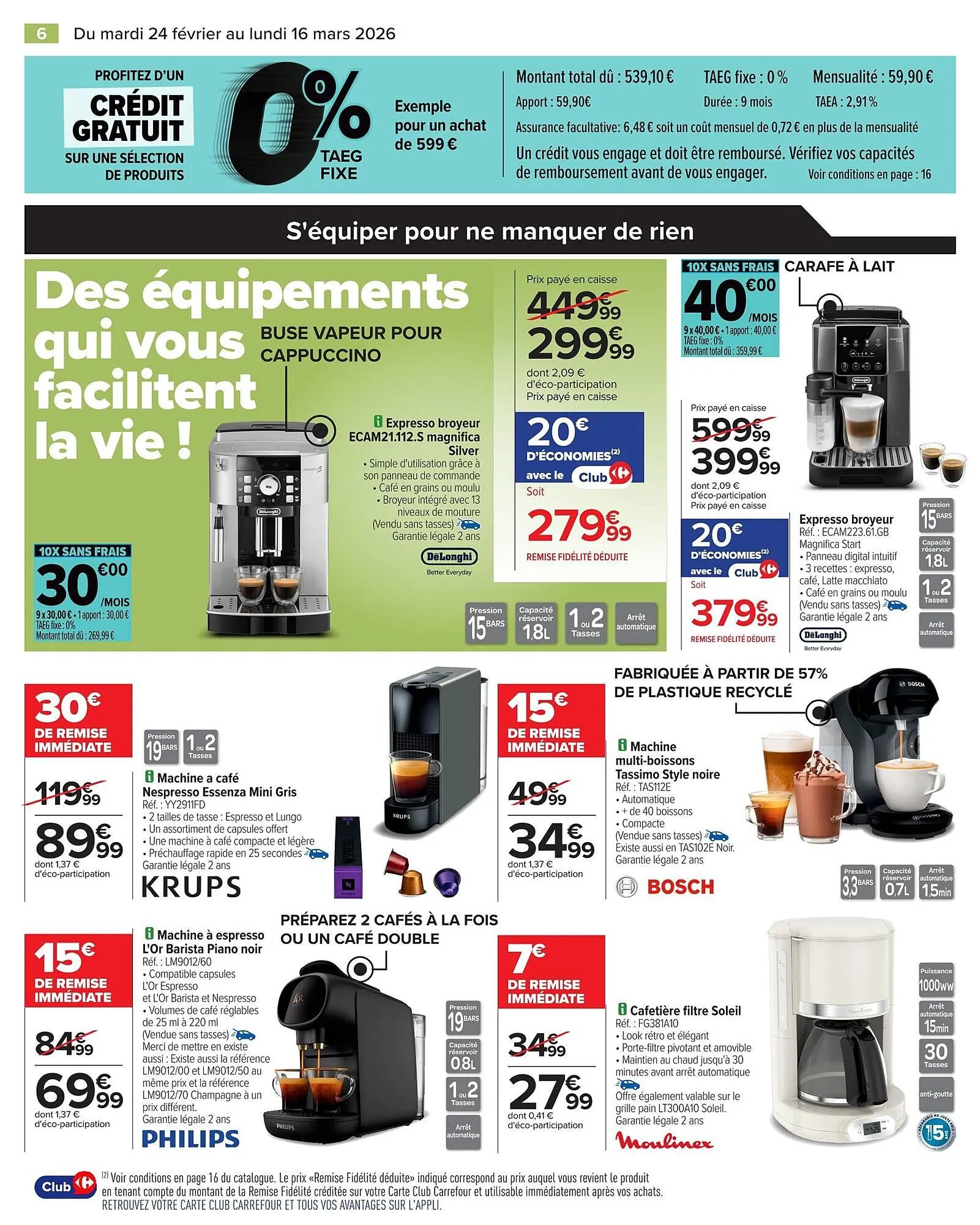 Catalogue Carrefour du 24 février au 16 mars 2026 - Catalogue page 6