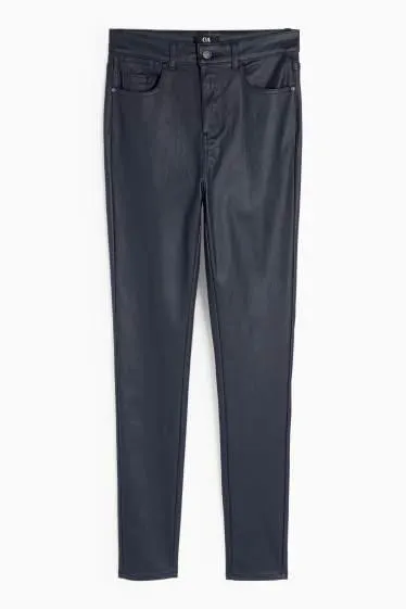 Cloth trousers - high waist - skinny fit