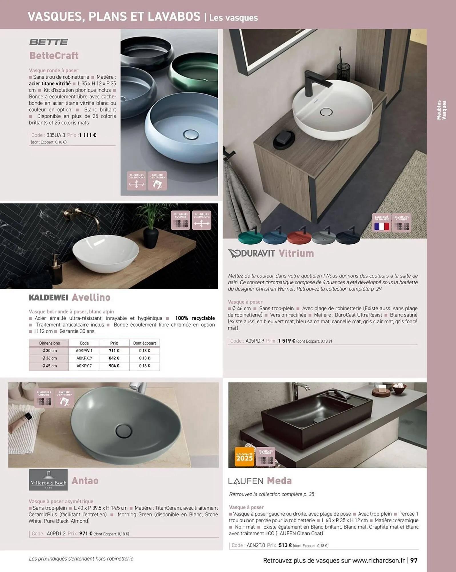 Catalogue Richardson du 11 avril au 31 décembre 2025 - Catalogue page 99