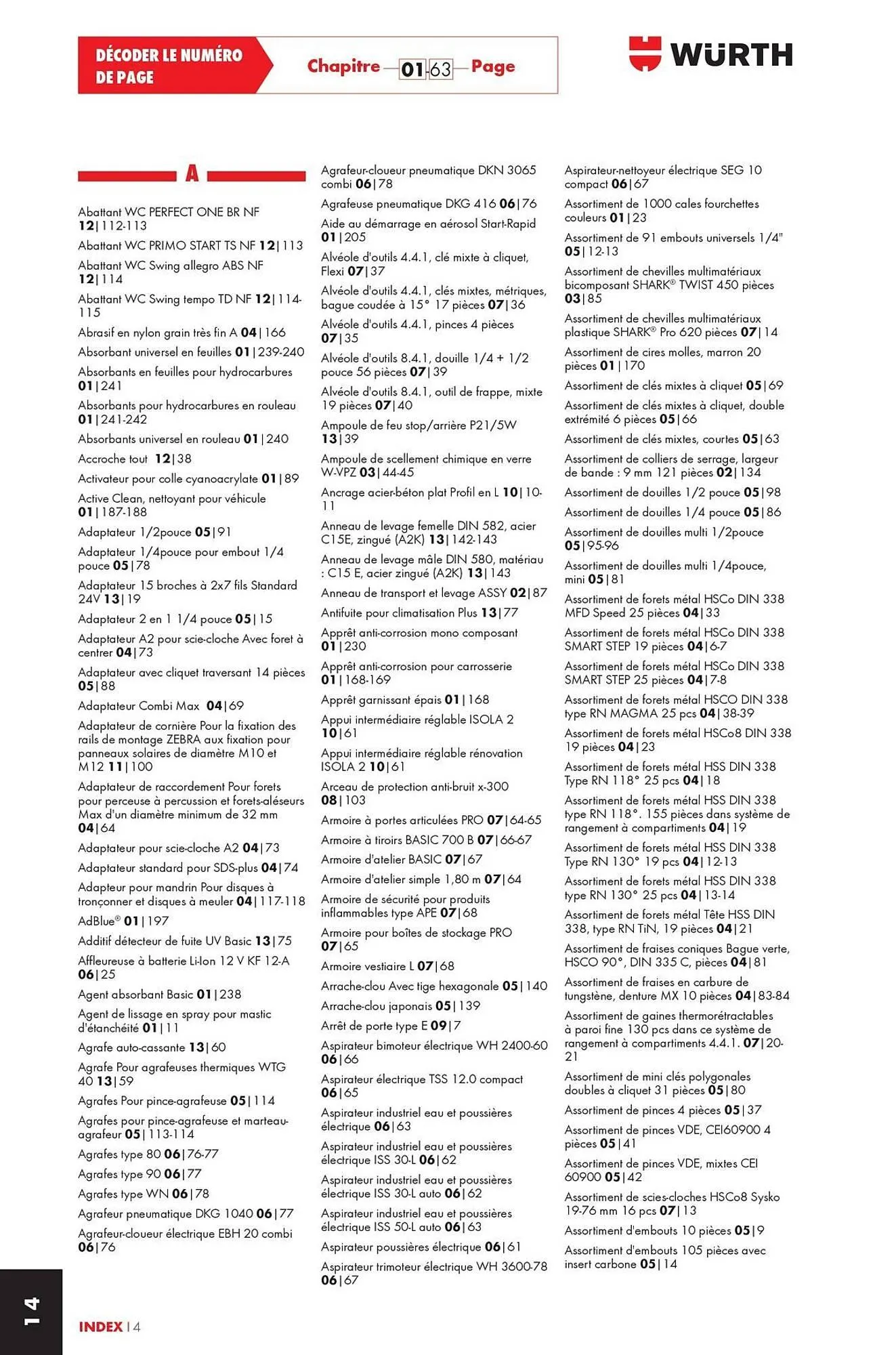 Catalogue Würth du 12 mai au 31 décembre 2025 - Catalogue page 1840