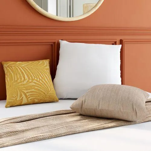 DREAMEA Oreiller moelleux 60x60 cm NEWSOFT RECYCLEE