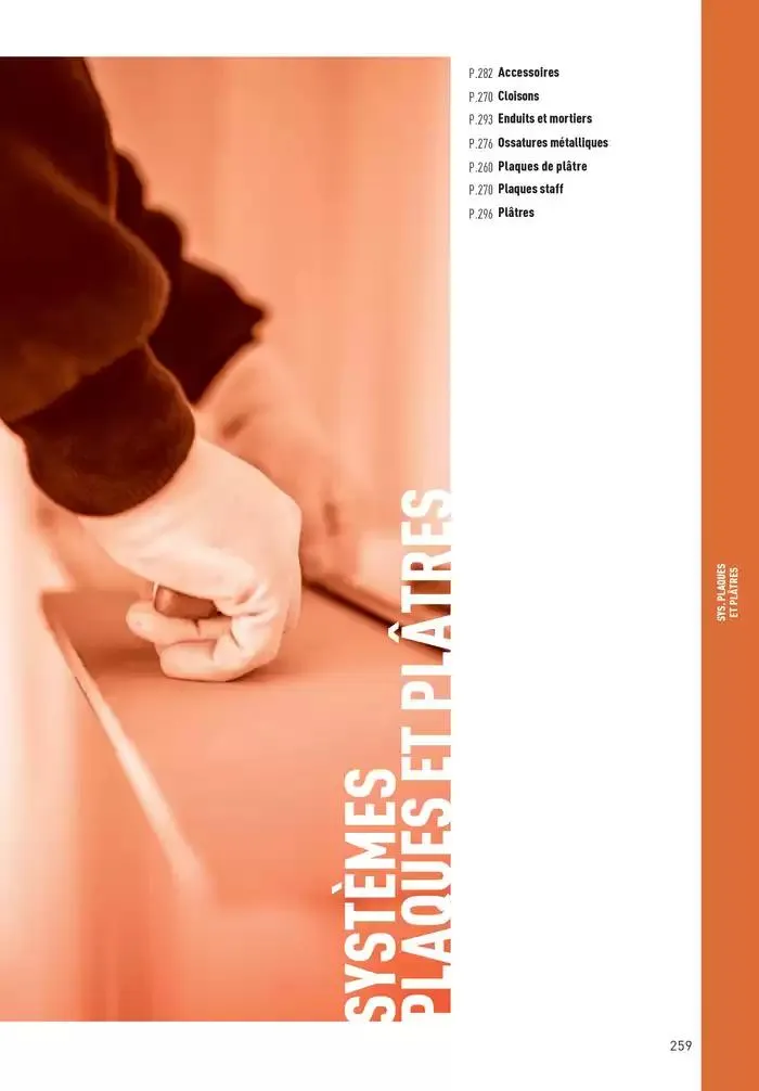 Matériaux 2025 du 1 janvier au 31 décembre 2025 - Catalogue page 259