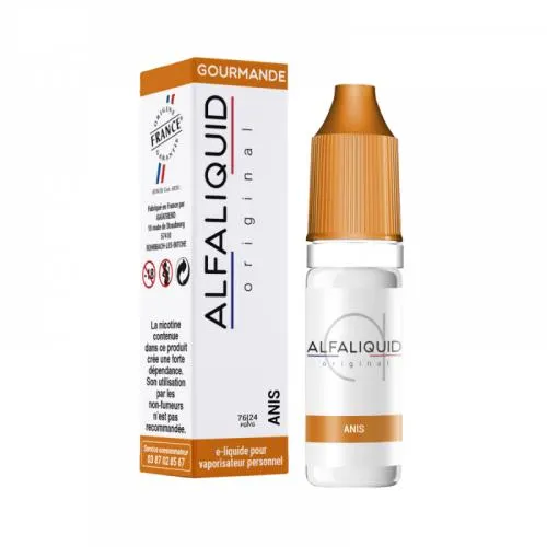 E Liquide ANIS 10 ml - Alfaliquid