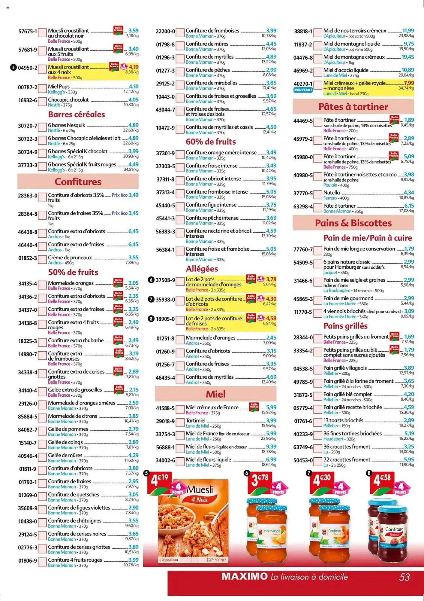 Catalogue Maximo du 7 juillet au 3 août 2025 - Catalogue page 53