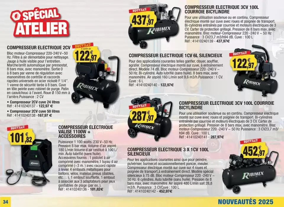 Spécial nouveautés 2025 du 25 février au 31 mai 2025 - Catalogue page 34