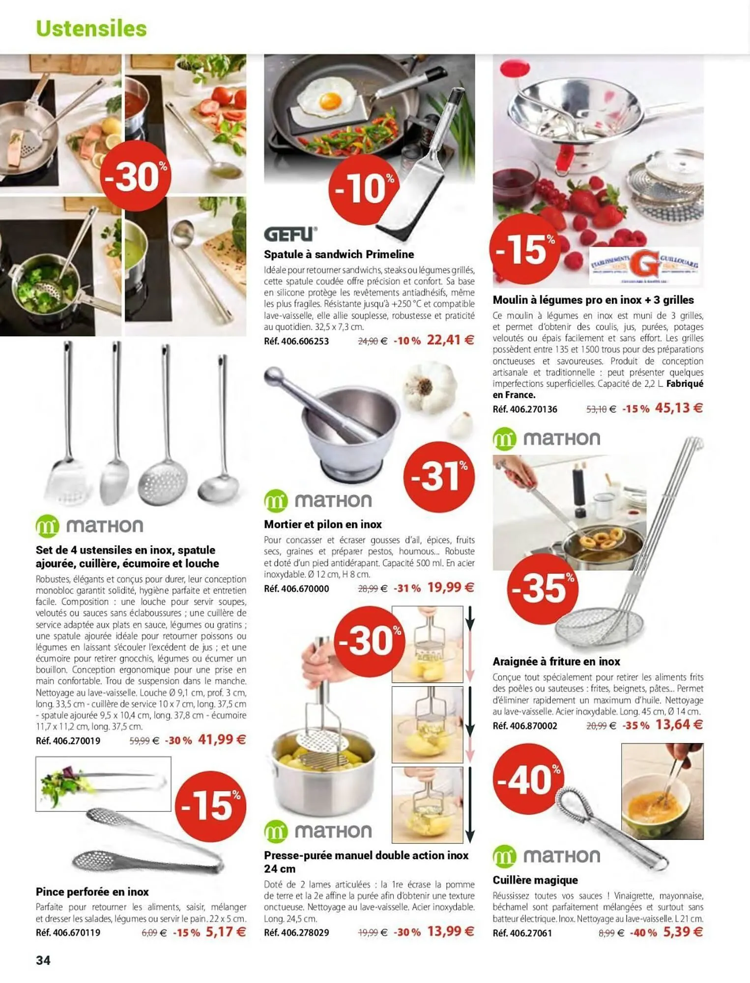 Catalogue Mathon du 5 mars au 31 mai 2026 - Catalogue page 34