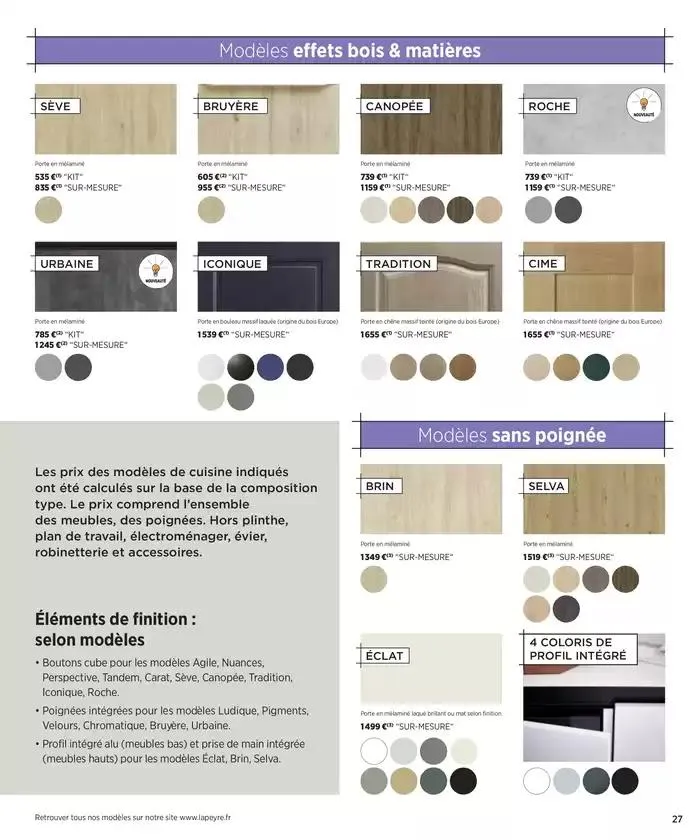 Cuisines ÉDITION 2024/2025 du 31 octobre au 31 décembre 2025 - Catalogue page 27