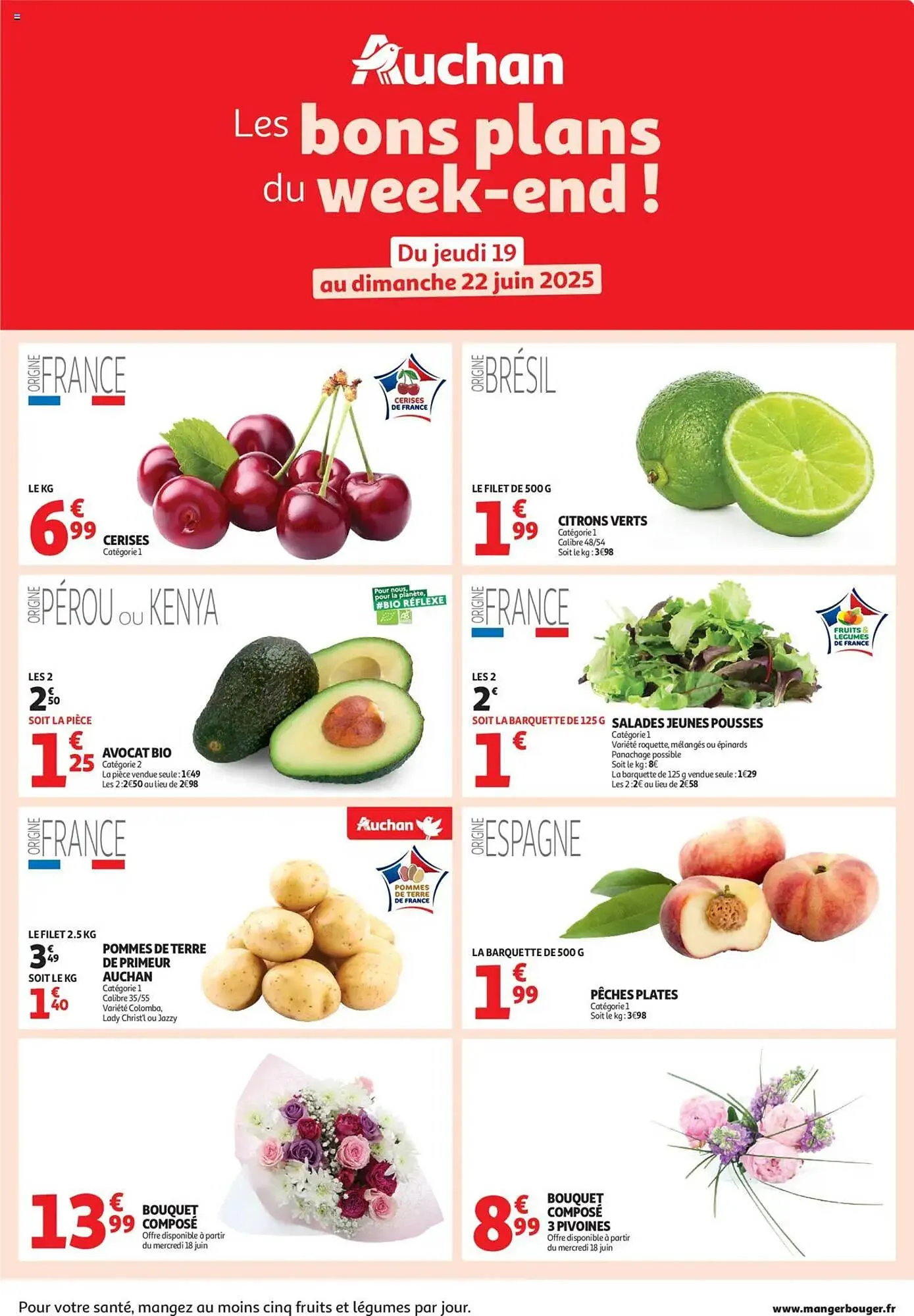 Catalogue Auchan du 19 juin au 22 juin 2025 - Catalogue page 1