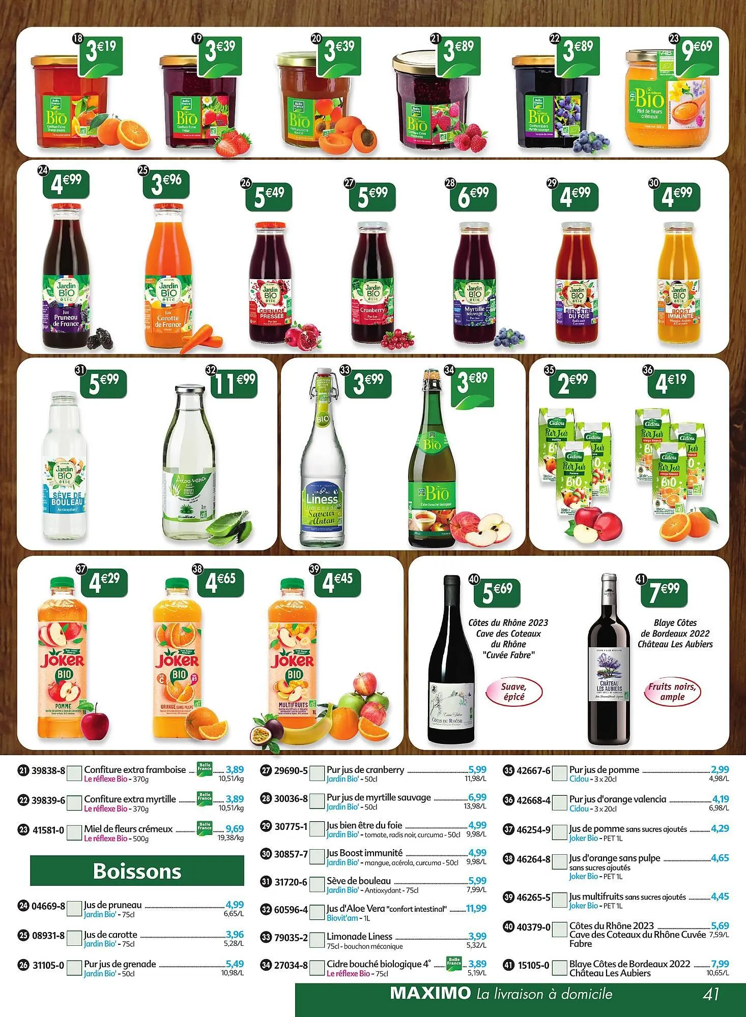 Catalogue Maximo du 30 septembre au 31 octobre 2025 - Catalogue page 41