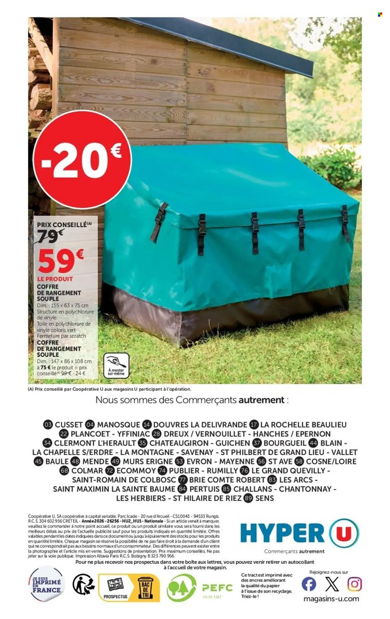 Catalogue Hyper U du 14 avril au 26 avril 2026 - Catalogue page 20