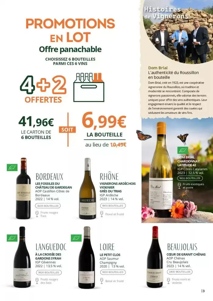 Histoire de vignerons du 13 mars au 6 avril 2025 - Catalogue page 3
