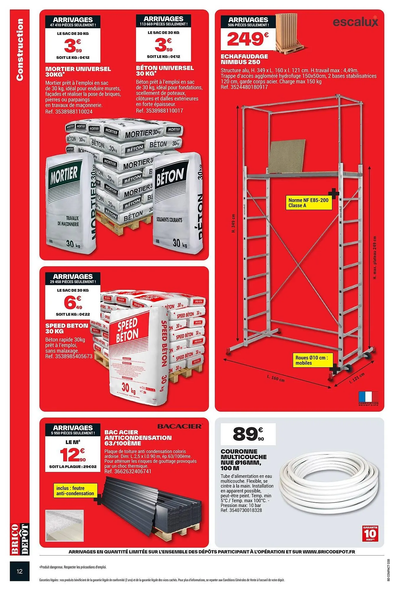 Catalogue Brico Dépôt du 29 avril au 12 mai 2026 - Catalogue page 12