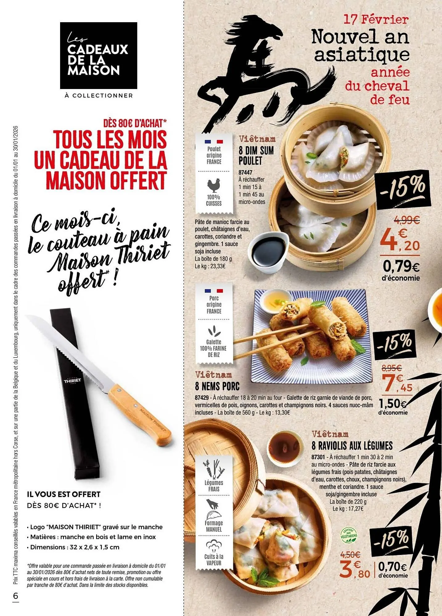 Catalogue Thiriet du 1 janvier au 30 janvier 2026 - Catalogue page 6
