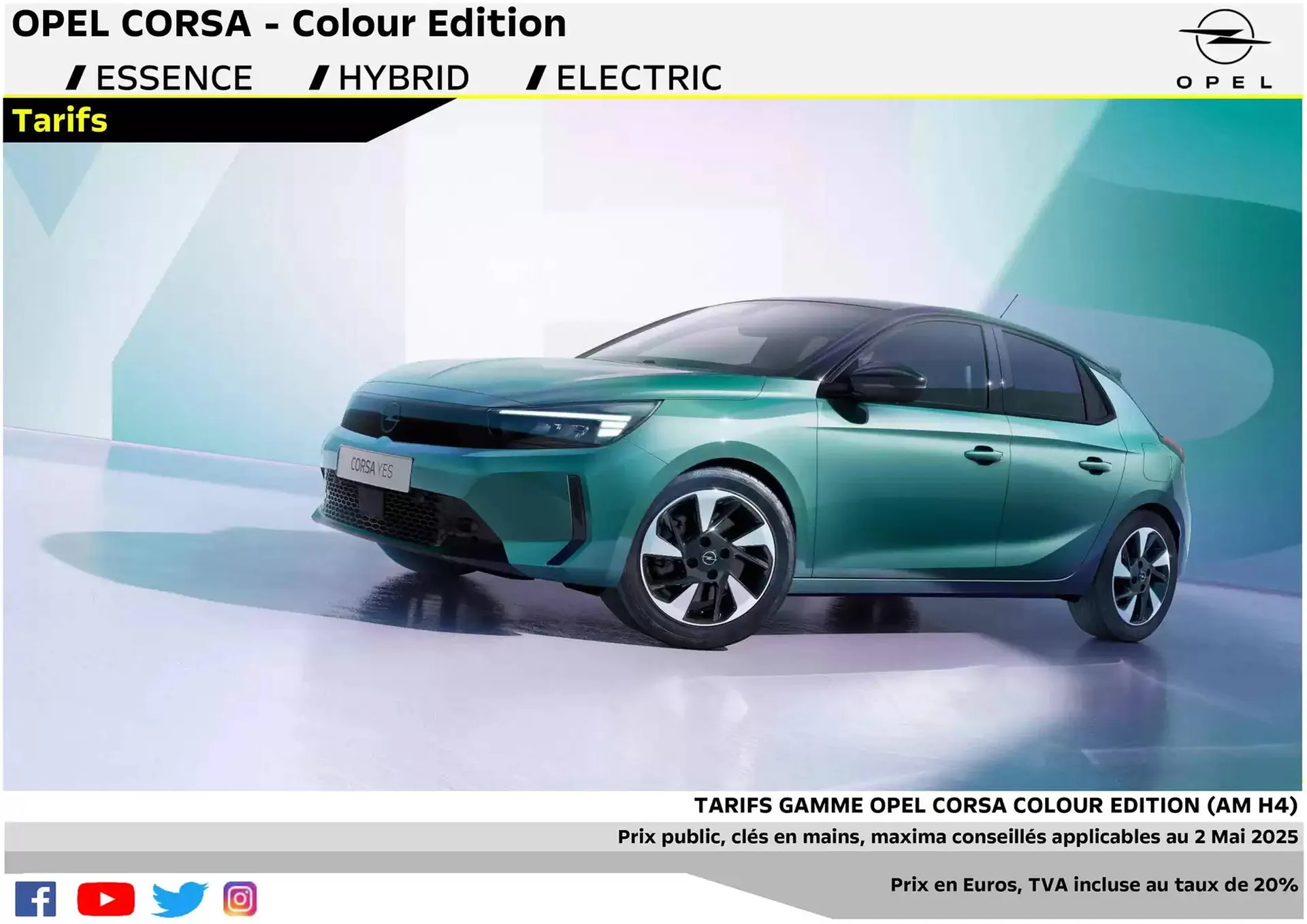 Catalogue Opel du 12 mai au 12 mai 2026 - Catalogue page 1