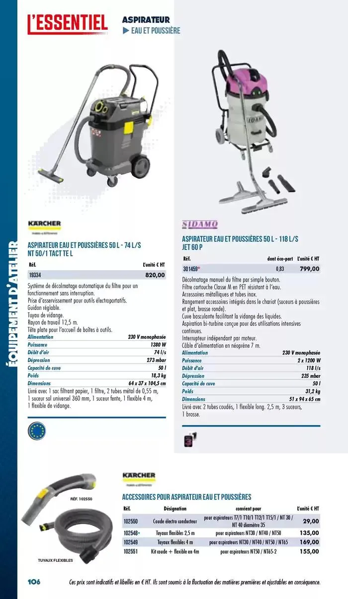 Essentiel Industrie 2025 du 3 janvier au 31 décembre 2025 - Catalogue page 108