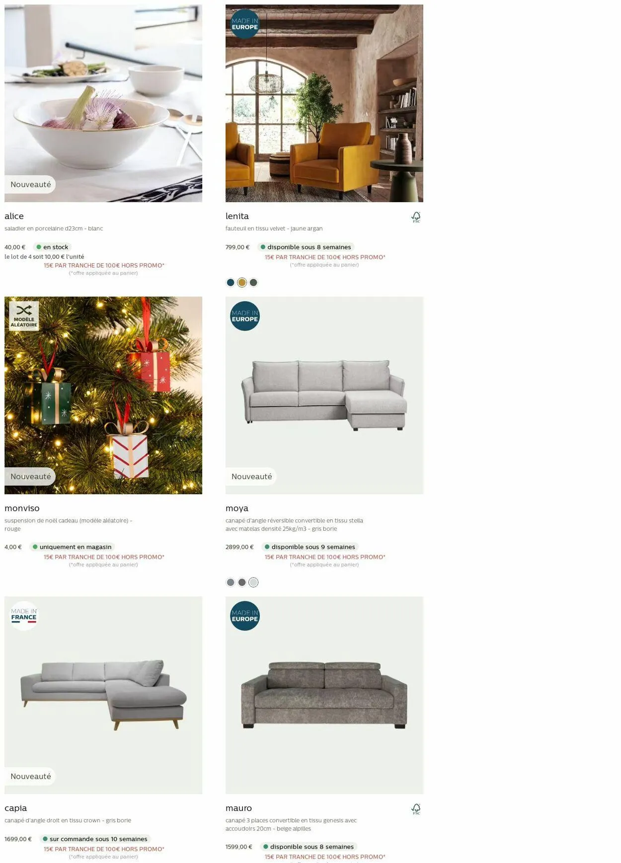 Alinéa Catalogue actuel du 27 octobre au 2 novembre 2025 - Catalogue page 42