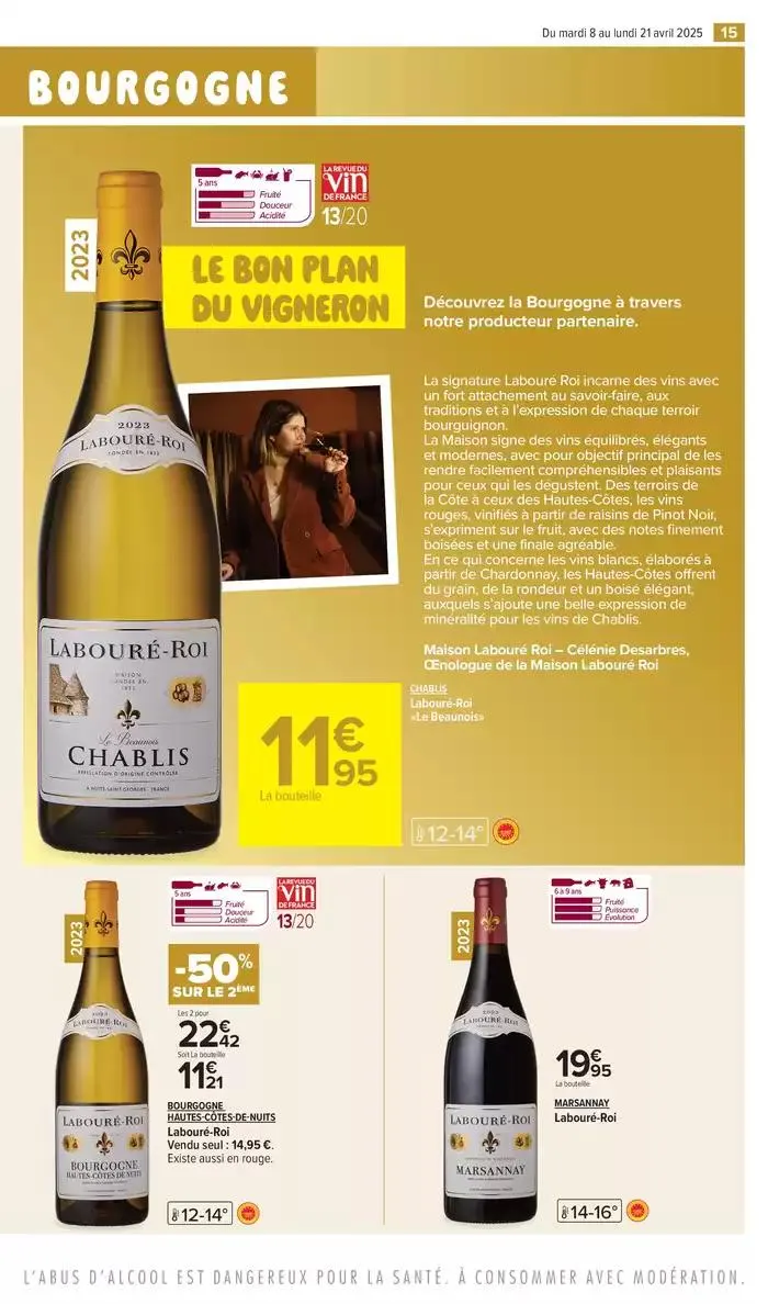 FOIRE AUX VINS DE PRINTEMPS du 8 avril au 21 avril 2025 - Catalogue page 17