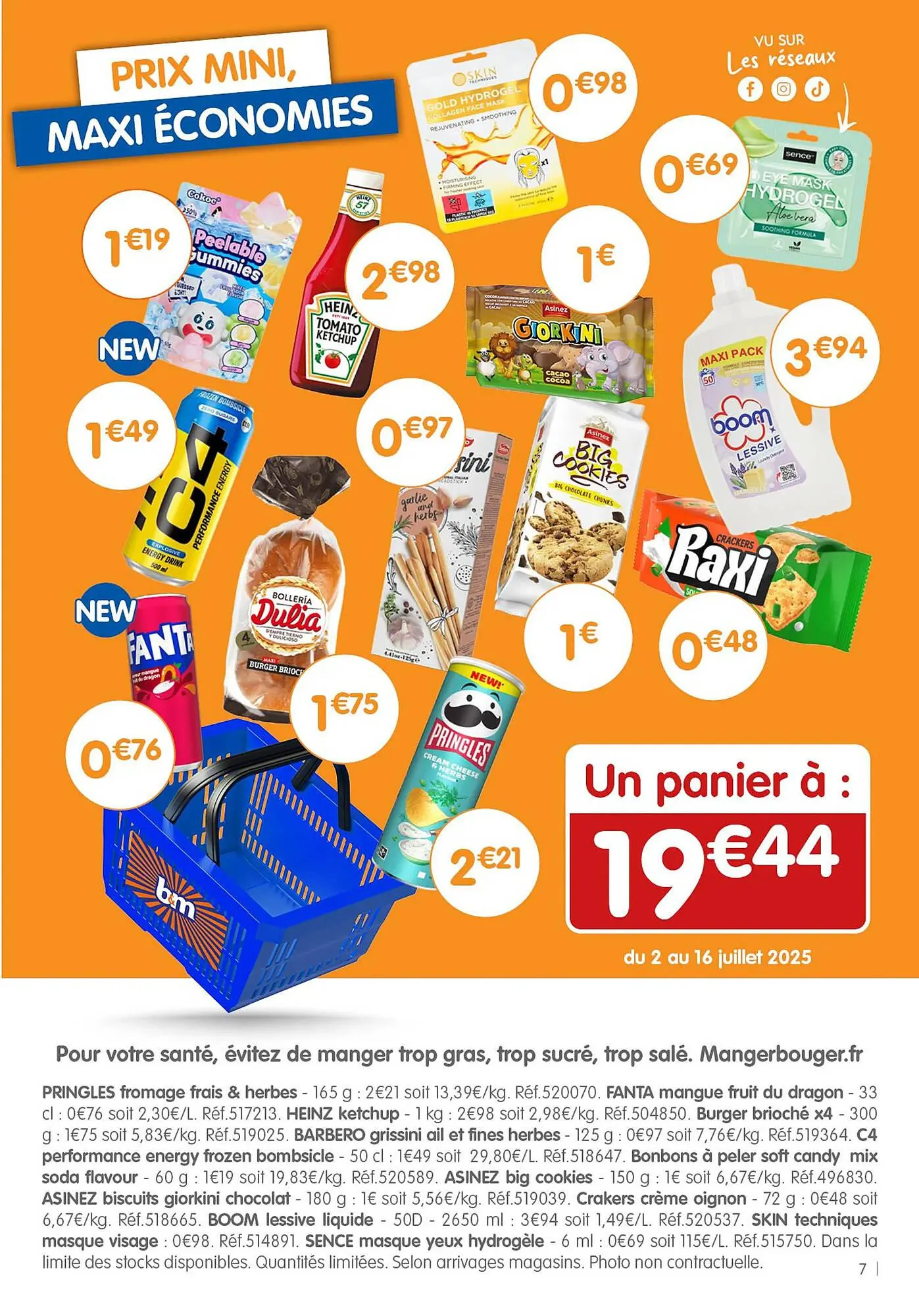 Catalogue b&m du 2 juillet au 5 août 2025 - Catalogue page 7