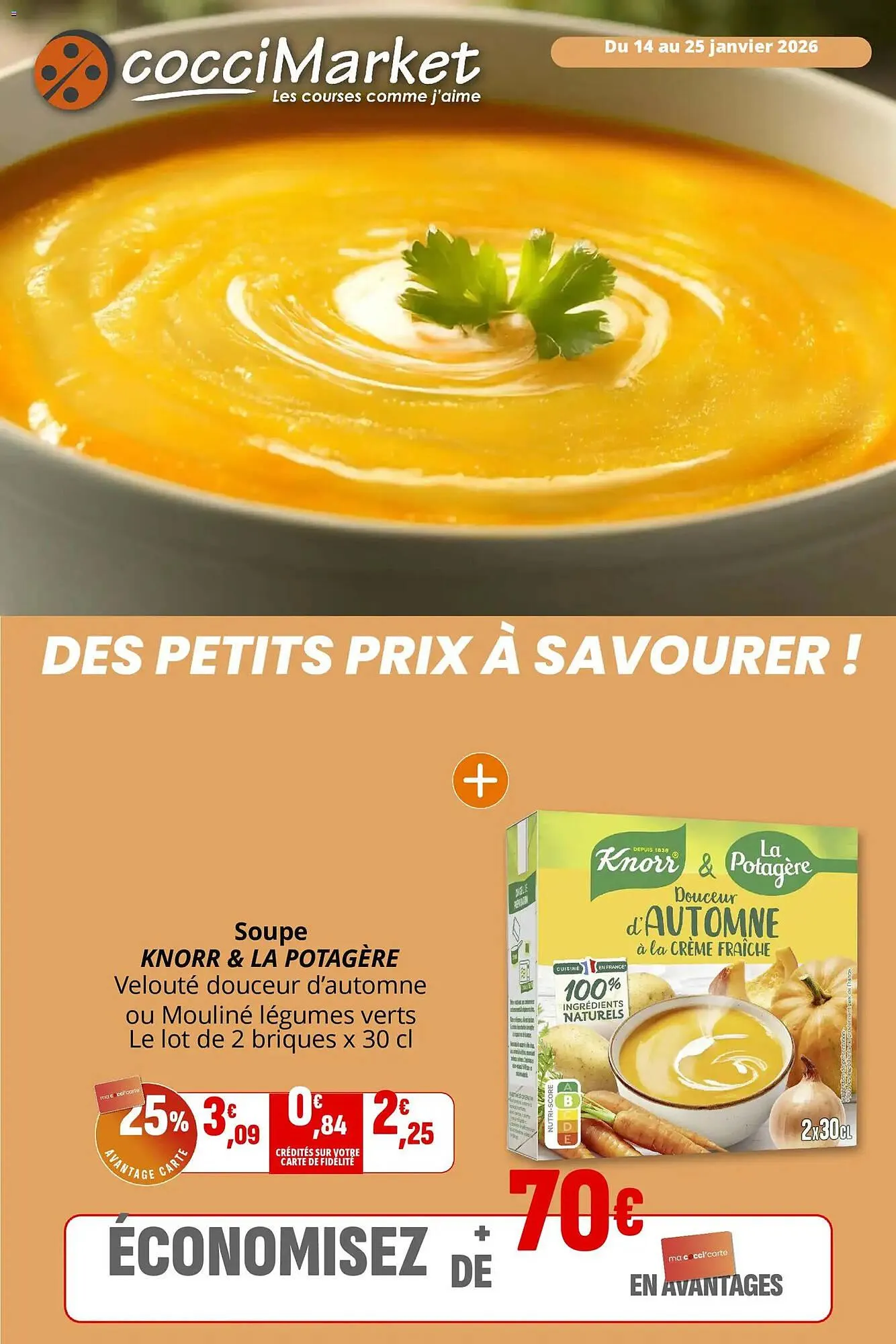 Catalogue Coccimarket du 14 janvier au 25 janvier 2026 - Catalogue page 1