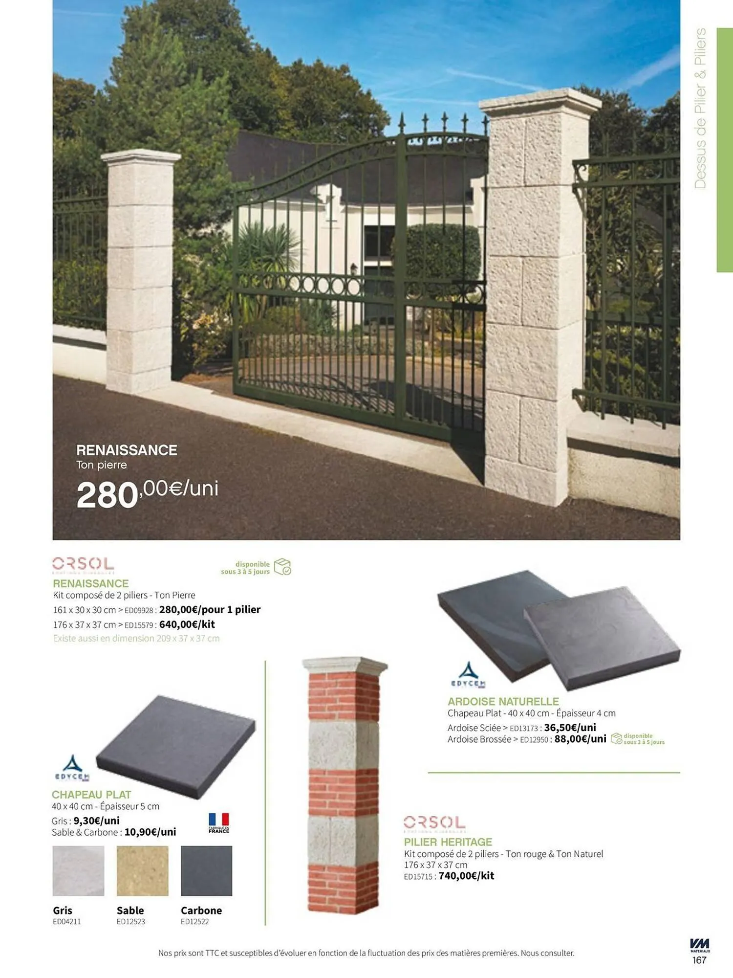 Catalogue VM Matériaux du 11 juin au 30 juin 2026 - Catalogue page 167