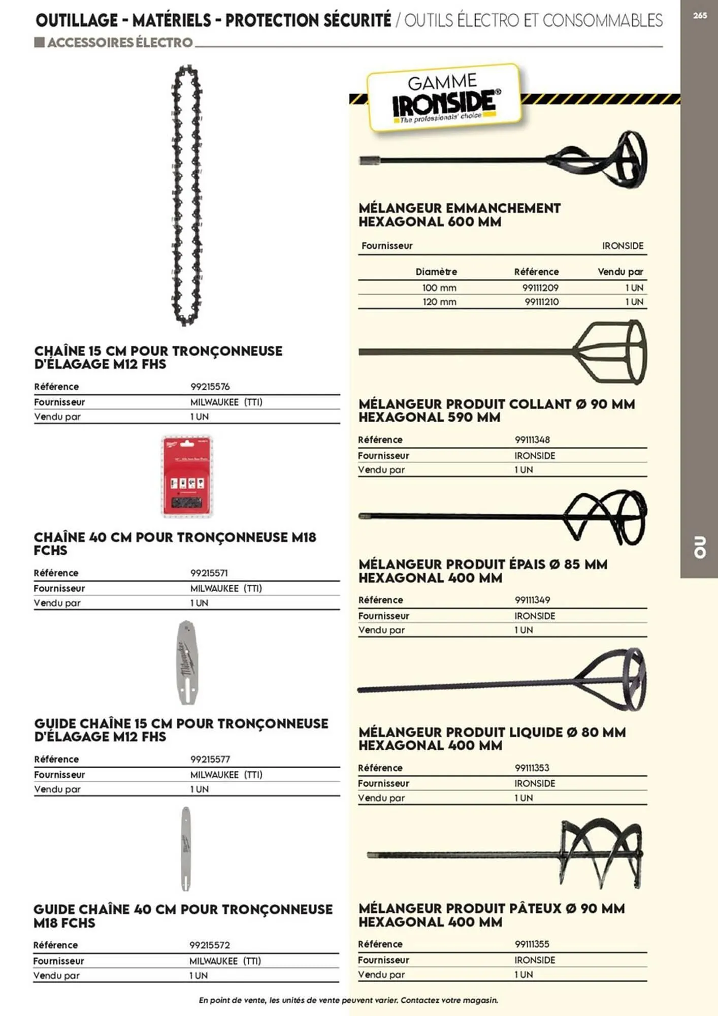 Catalogue Tout faire matériaux du 17 décembre au 30 décembre 2025 - Catalogue page 183