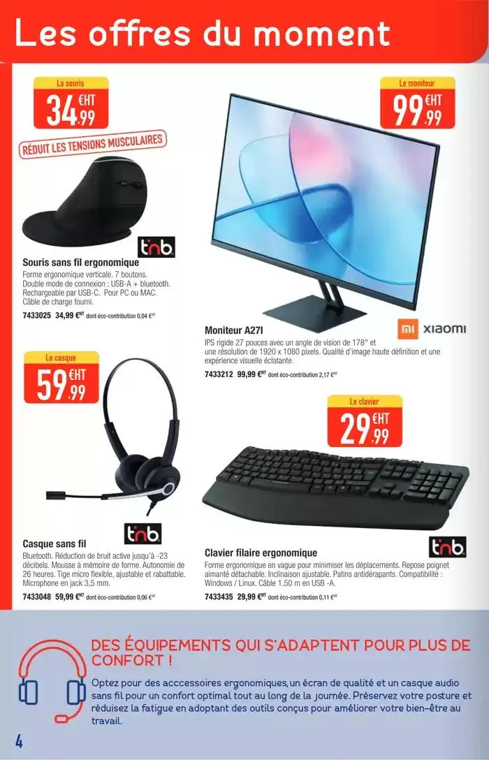 Opération Bureau du 31 mars au 24 mai 2025 - Catalogue page 4