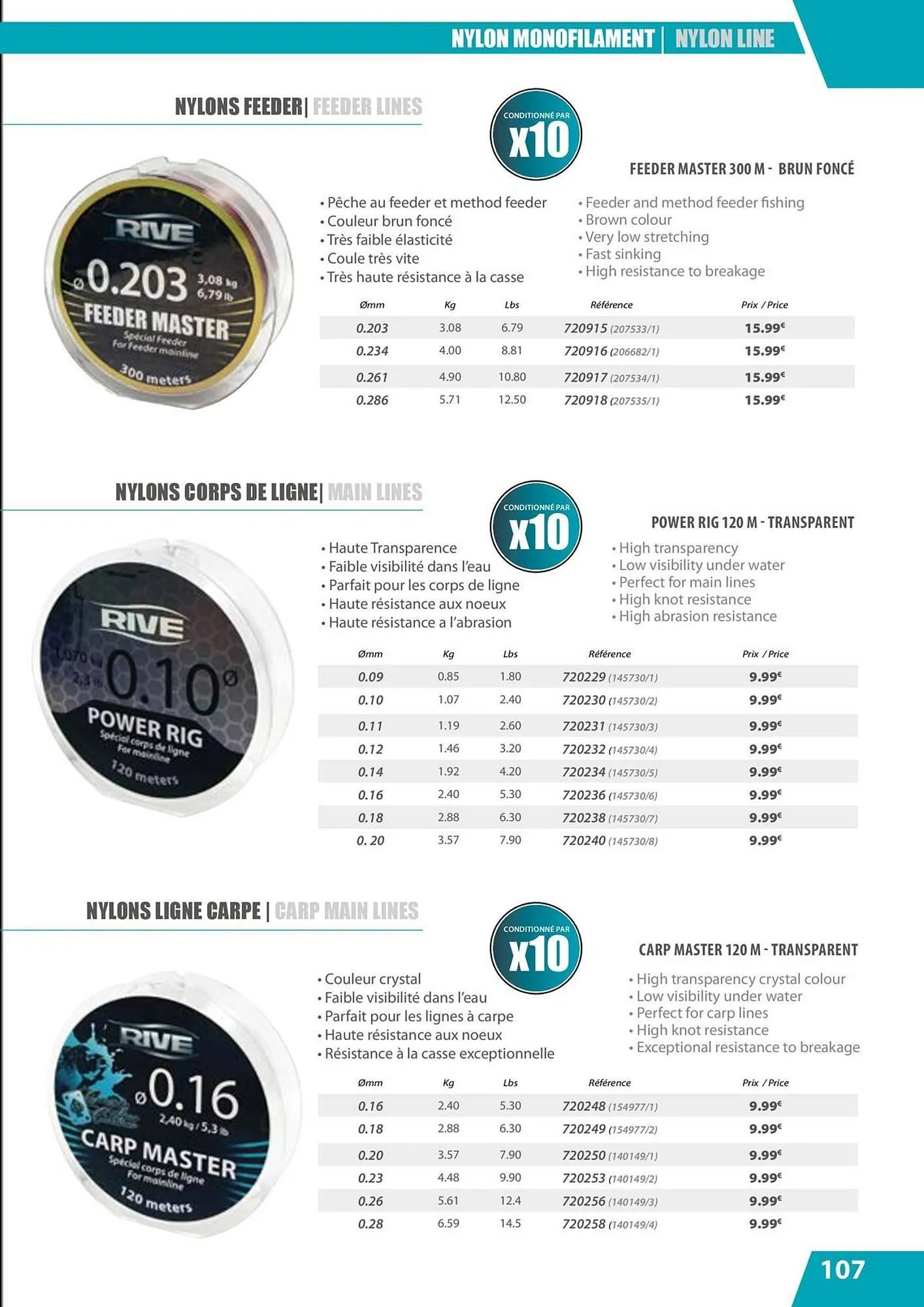 Catalogue Pacific Pêche du 30 septembre au 30 décembre 2025 - Catalogue page 107