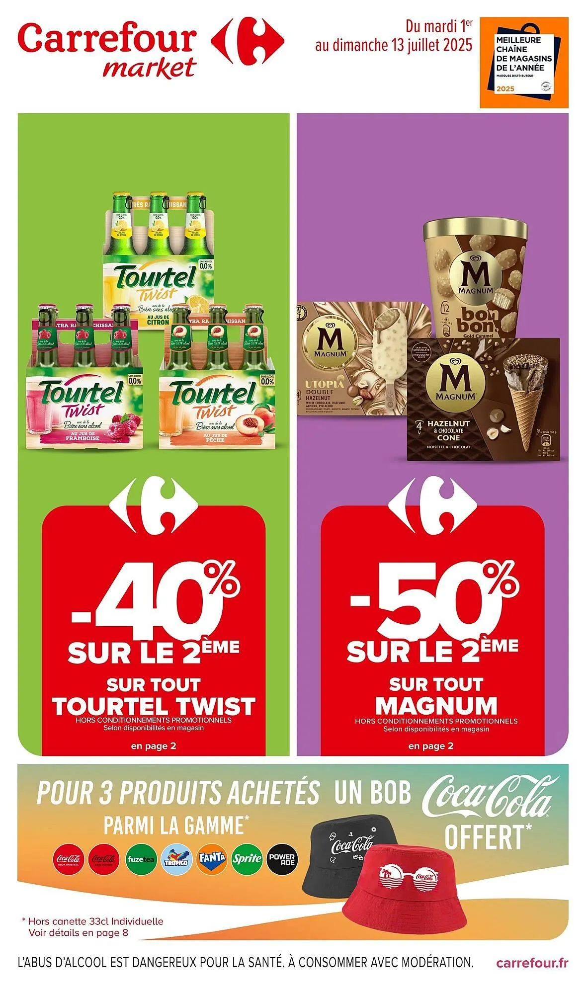 Catalogue Carrefour Market du 1 juillet au 13 juillet 2025 - Catalogue page 1