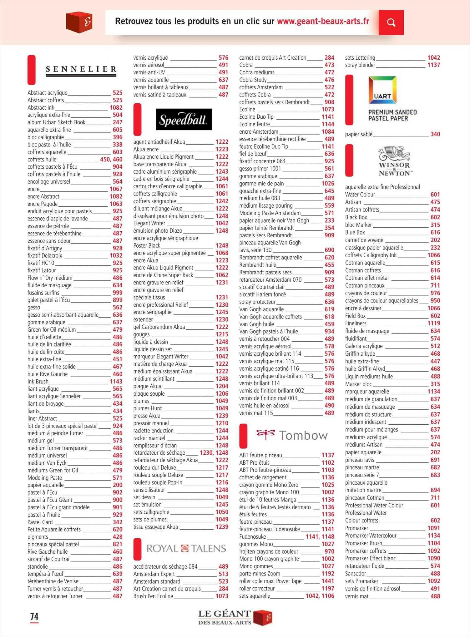 Catalogue Le Géant Des Beaux-Arts du 1 mars au 31 décembre 2023 - Catalogue page 76