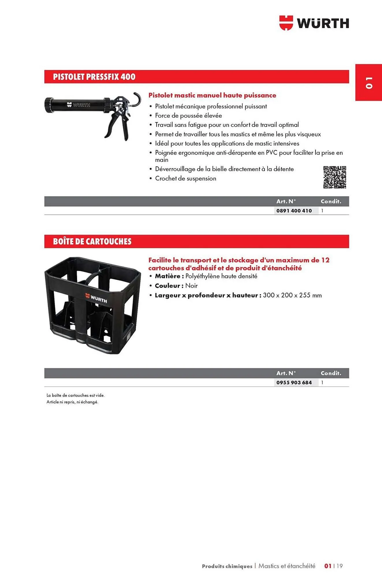 Catalogue Würth du 12 mai au 31 décembre 2025 - Catalogue page 27
