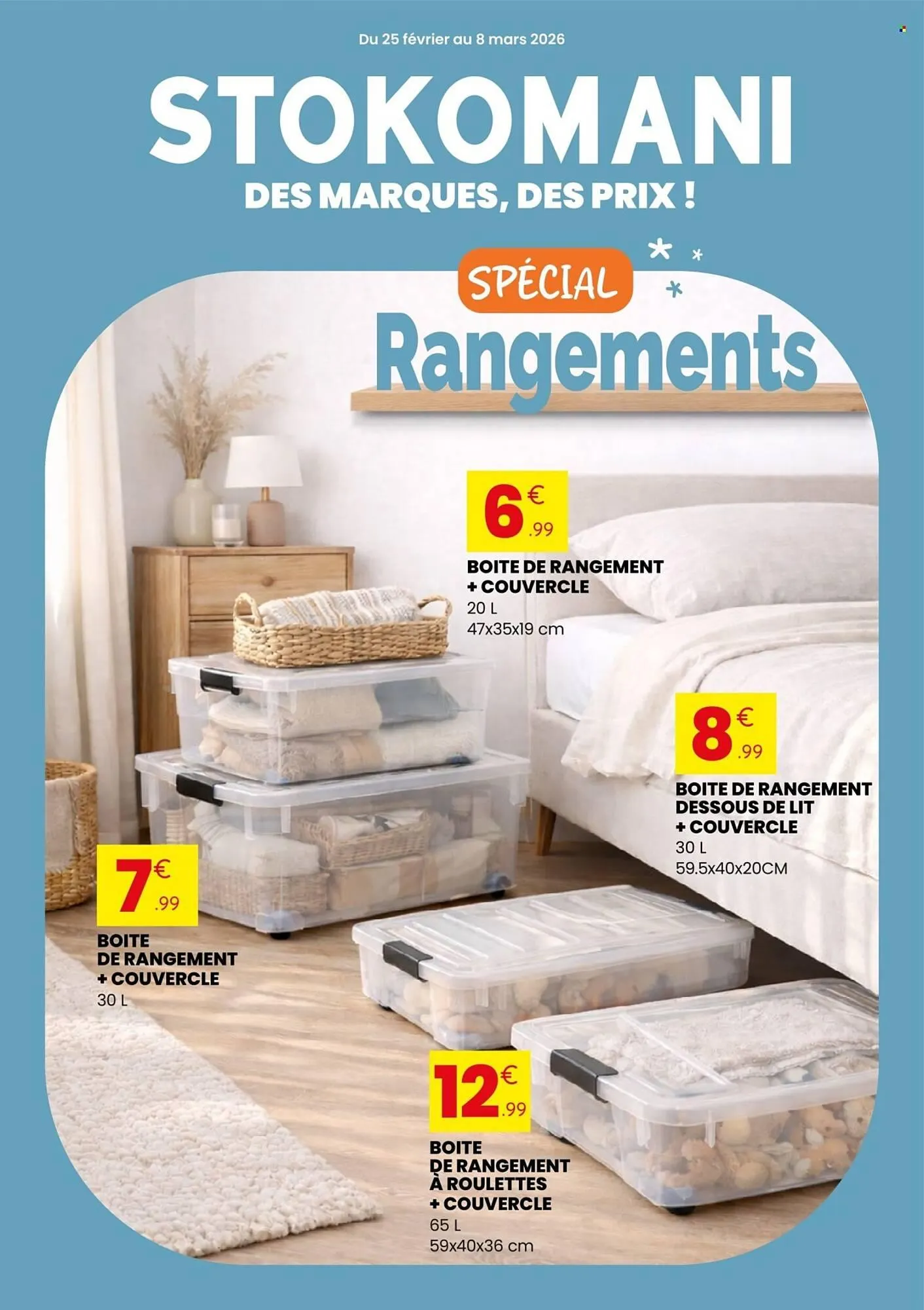 Catalogue Stokomani du 25 février au 8 mars 2026 - Catalogue page 1